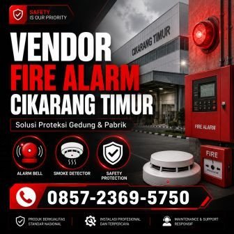 Vendor Fire Alarm Cikarang Timur instalasi dan maintenance sistem fire alarm industri pabrik dan gudang Bekasi
