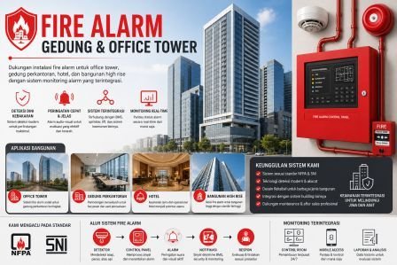 Fire Alarm Gedung Jakarta