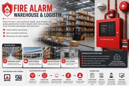 Fire Alarm Warehouse Jakarta