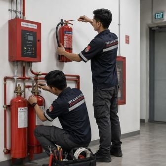 Instalasi APAR dan Suppression System Cikarang