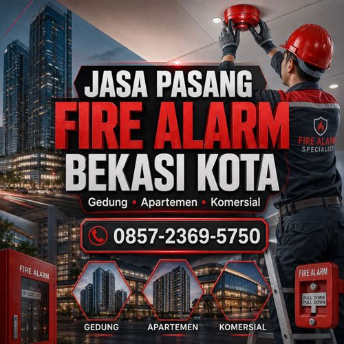 Jasa Pasang Fire Alarm Bekasi Kota untuk Gedung Kantor Apartemen dan Area Komersial