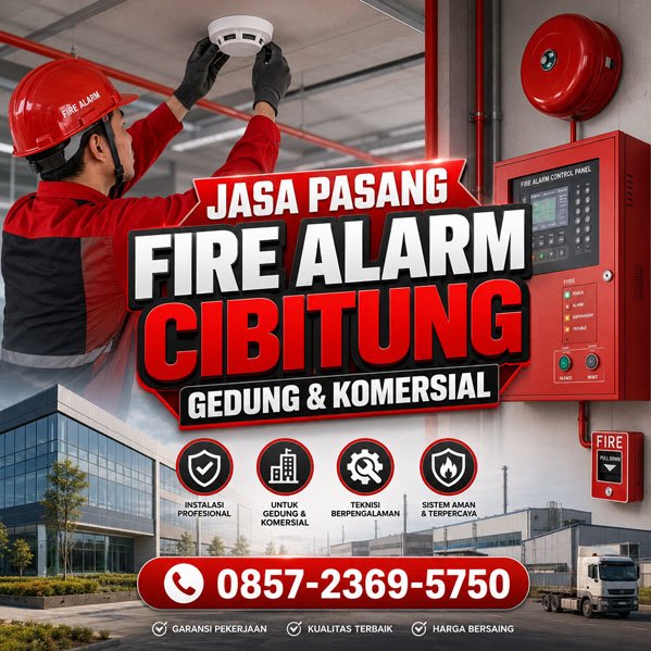 Jasa Pasang Fire Alarm Cibitung untuk gedung dan area komersial di Bekasi