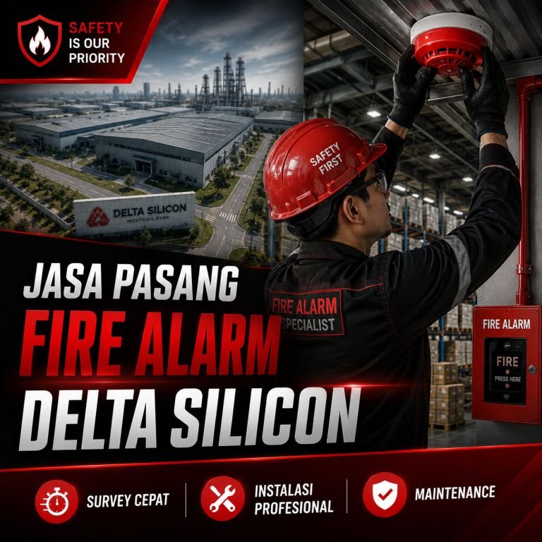 Jasa Pasang Fire Alarm Delta Silicon untuk Pabrik Gudang dan Warehouse Industri