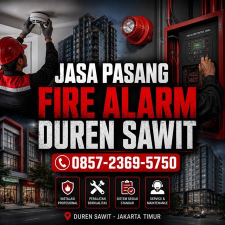 Jasa Pasang Fire Alarm Duren Sawit Jakarta Timur untuk Gedung dan Area Komersial