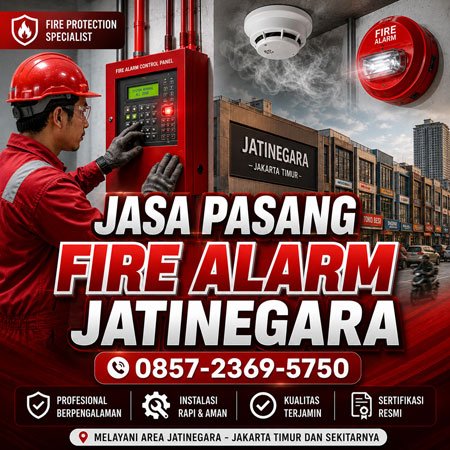 Jasa Pasang Fire Alarm Jatinegara Jakarta Timur untuk gedung usaha ruko dan bangunan komersial