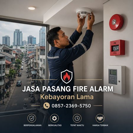 jasa pasang fire alarm Kebayoran Lama Jakarta Selatan teknisi instalasi fire alarm