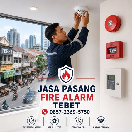 jasa pasang fire alarm Tebet Jakarta Selatan instalasi fire alarm profesional