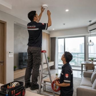 Pemasangan Smoke Detector Apartemen Cikarang