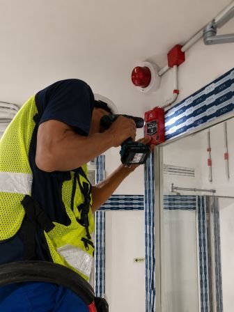 Manual Call Point Fire Alarm Jakarta Barat